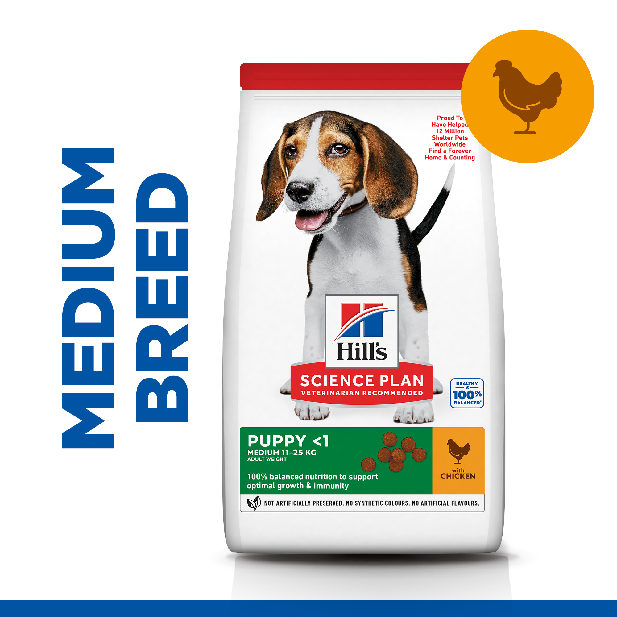 Hills Puppy Medium 14KG
